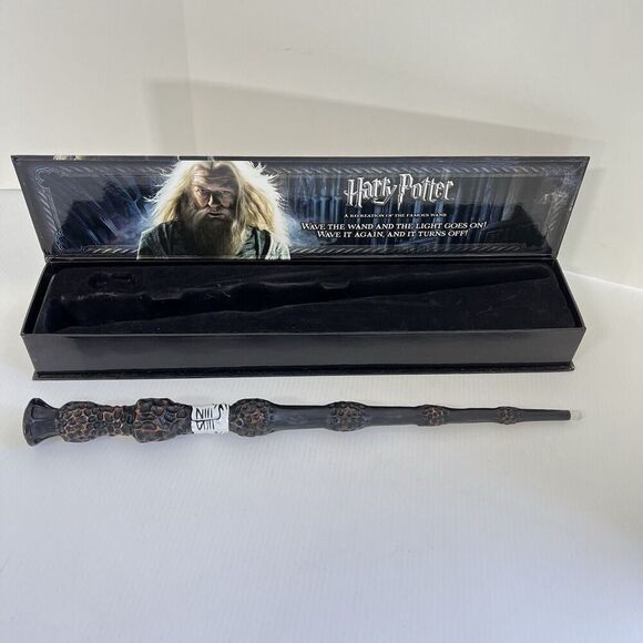 Harry Potter Professor Dumbledore’s The Elder Wand NO LIGHT The Nobel Collection - Picture 6 of 8